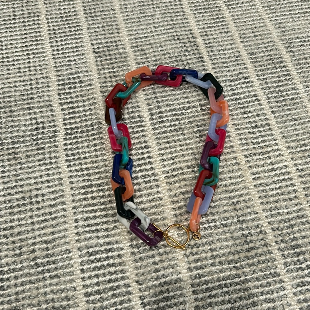 Chunky chain link necklace